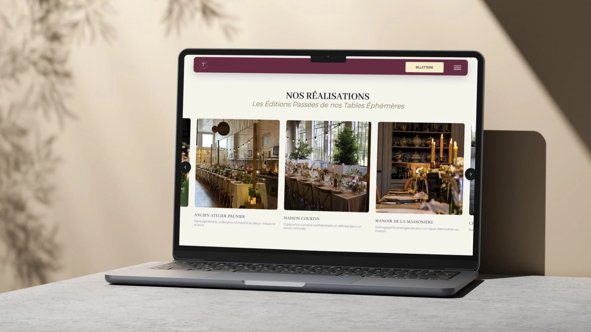 Tablissime Web Platform